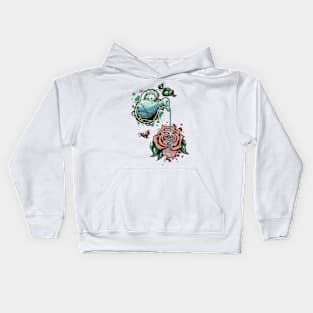 watering rose Kids Hoodie